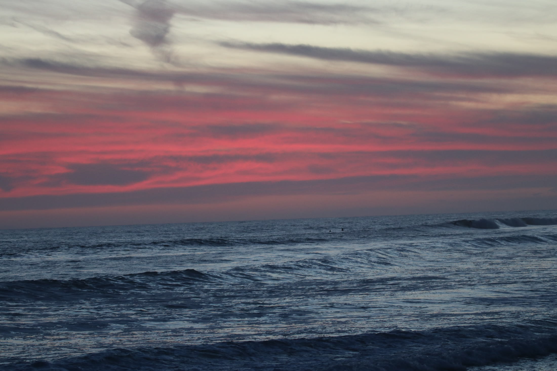 Dusk over the Pacific